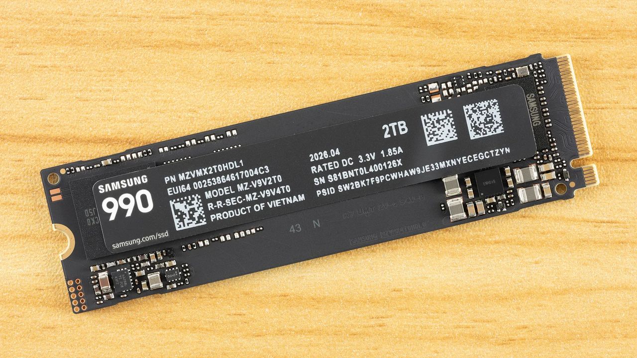 Samsung’s new 2TB 990 SSD is 36% off at Amazon — nearly $200 off this Gen 4 all-rounder